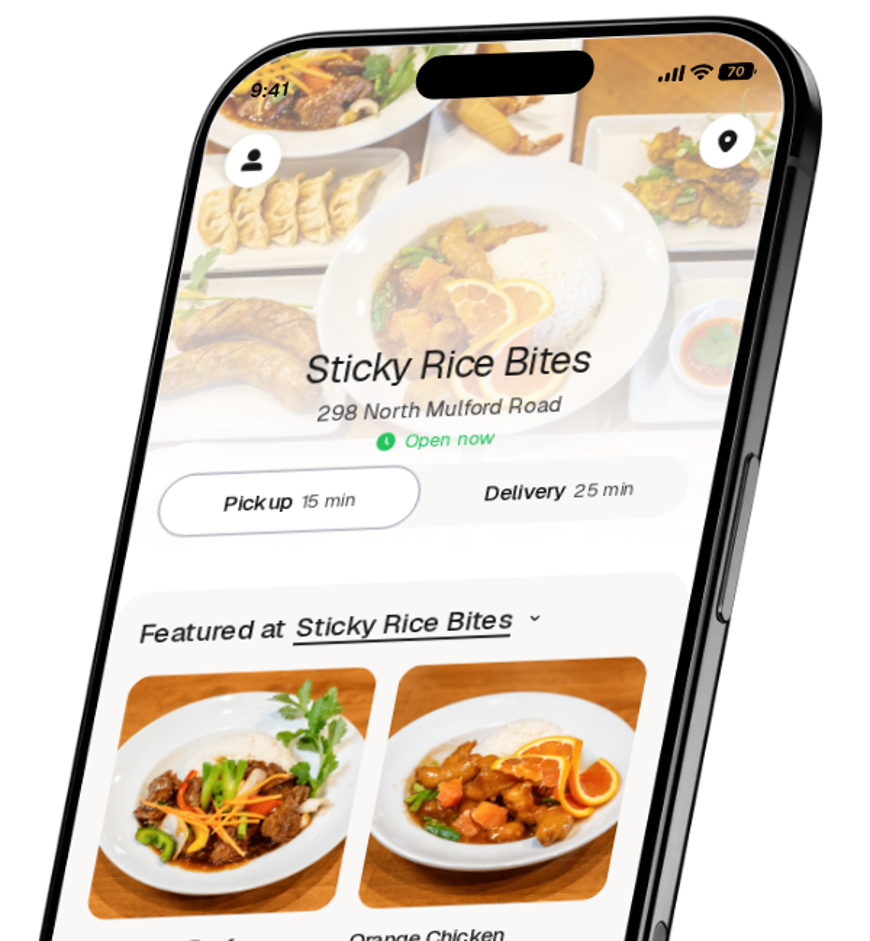 Sticky Rice Bites app preview