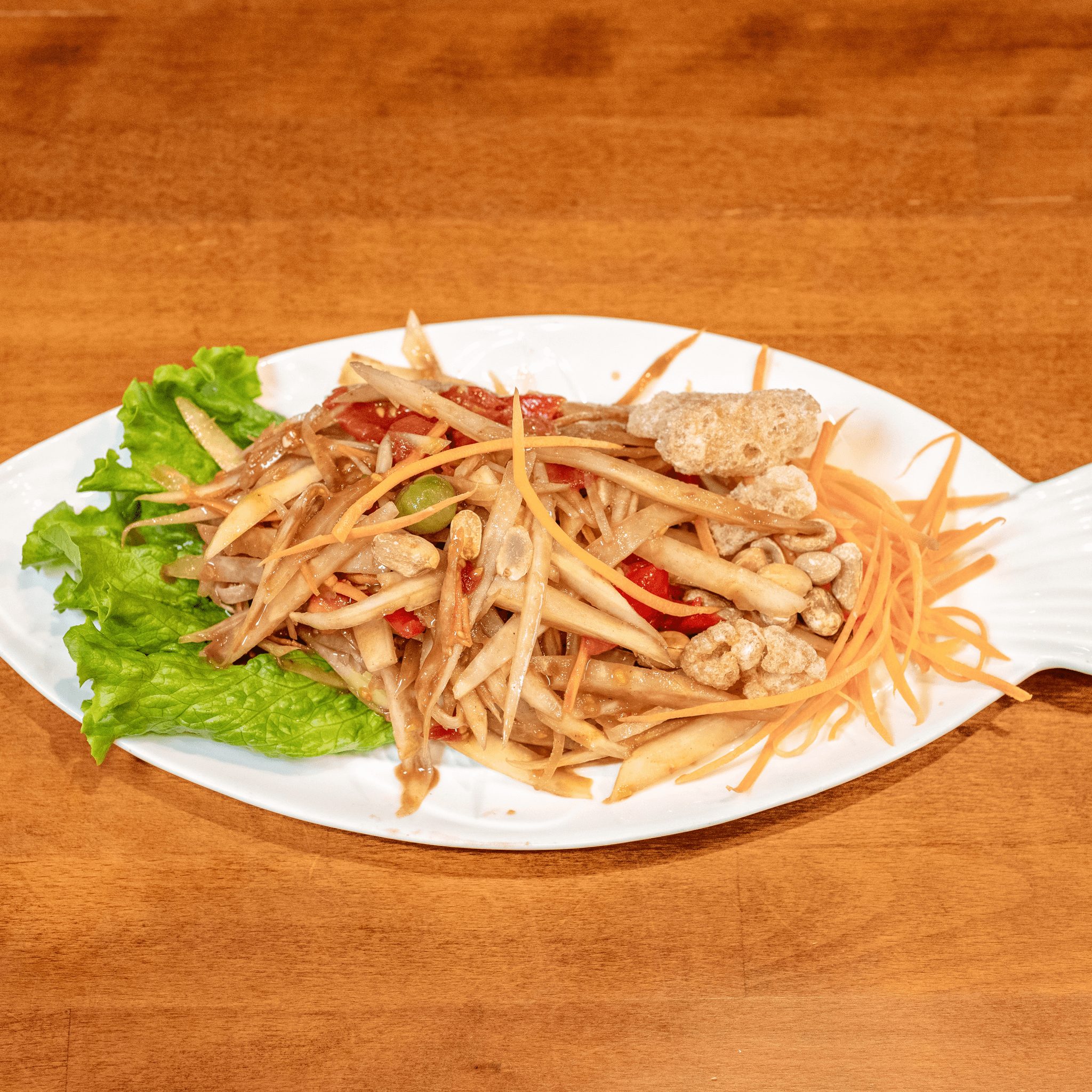 Tum Lao (Regular Lao Style Papaya Salad).