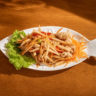 Tum Lao  (Regular Lao Style Papaya Salad)