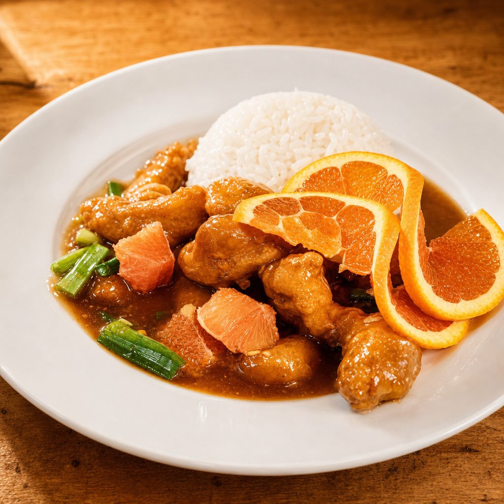 Orange Chicken.