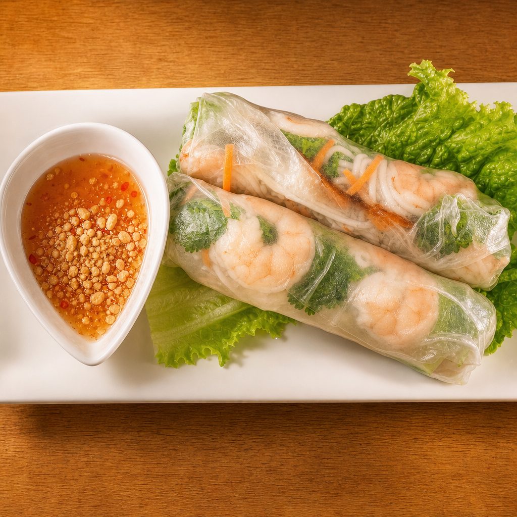 Fresh Spring Rolls (2 Pieces).