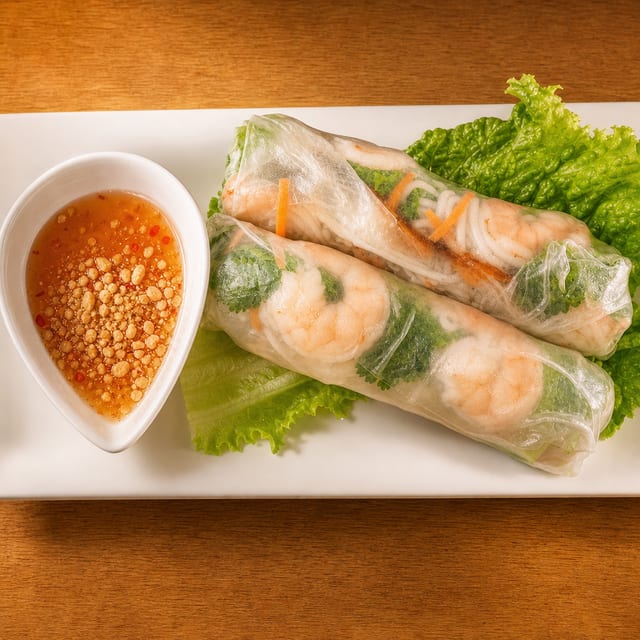 Fresh Spring Rolls (2 Pieces).